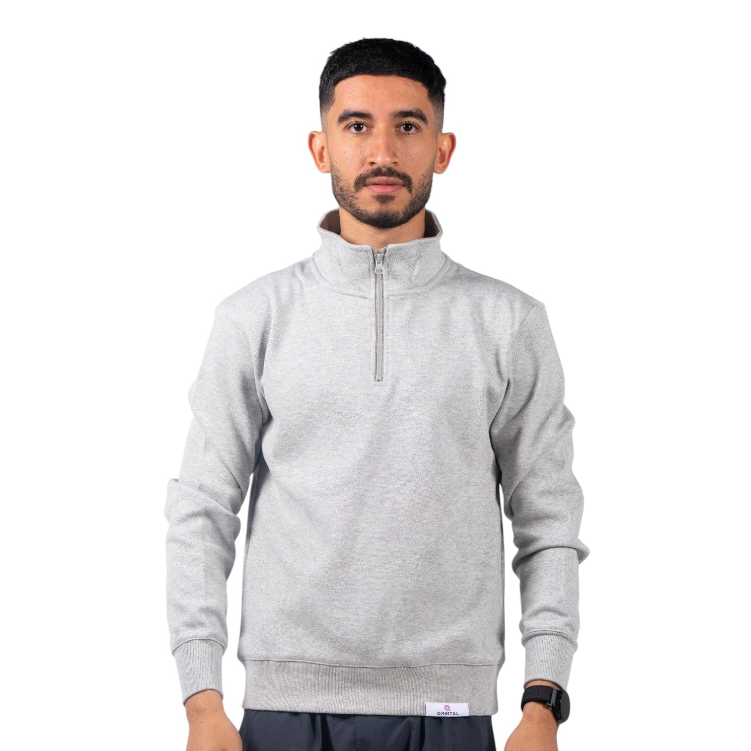 QMbital Solid Long Sleeves Sweatshirt