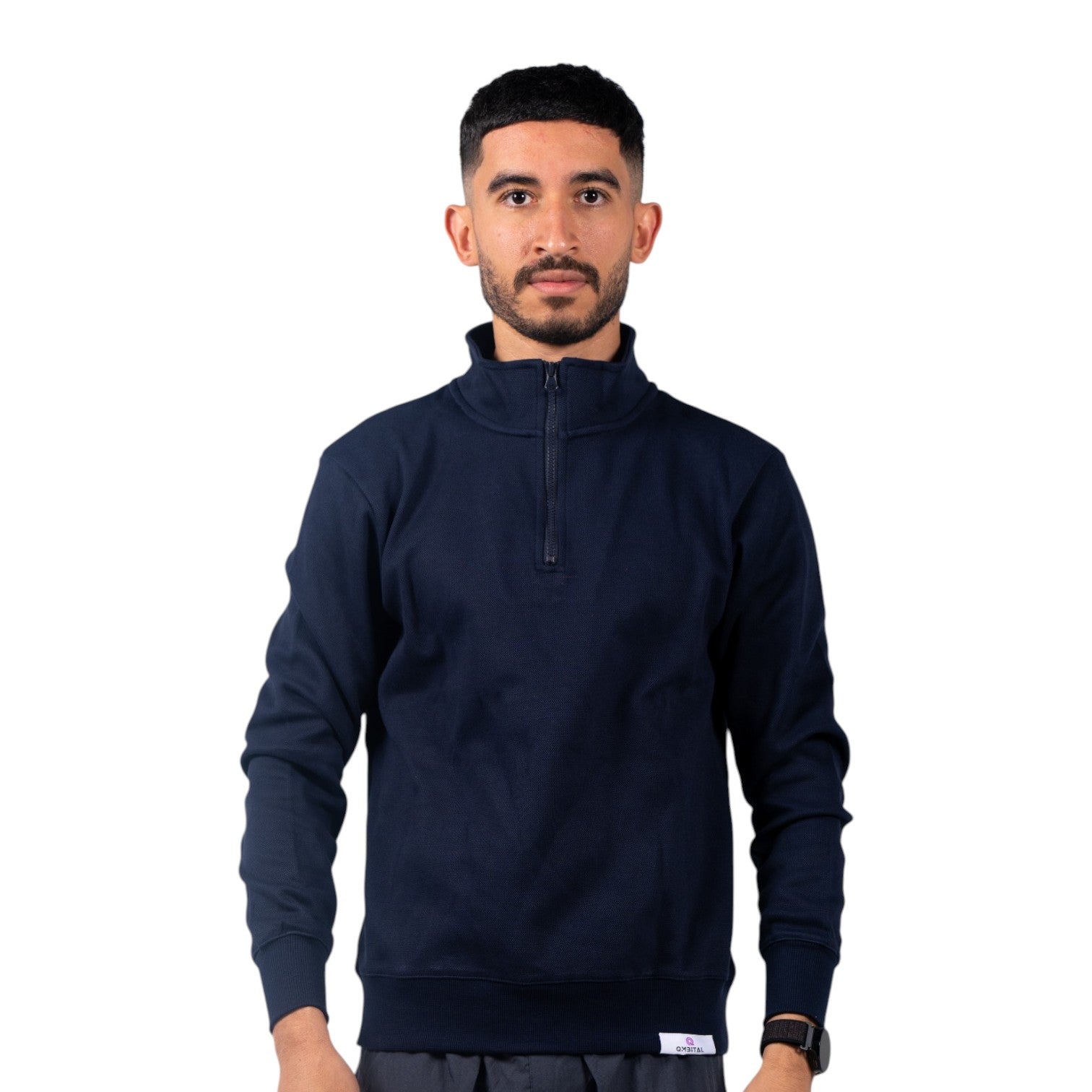 QMbital Solid Long Sleeves Sweatshirt