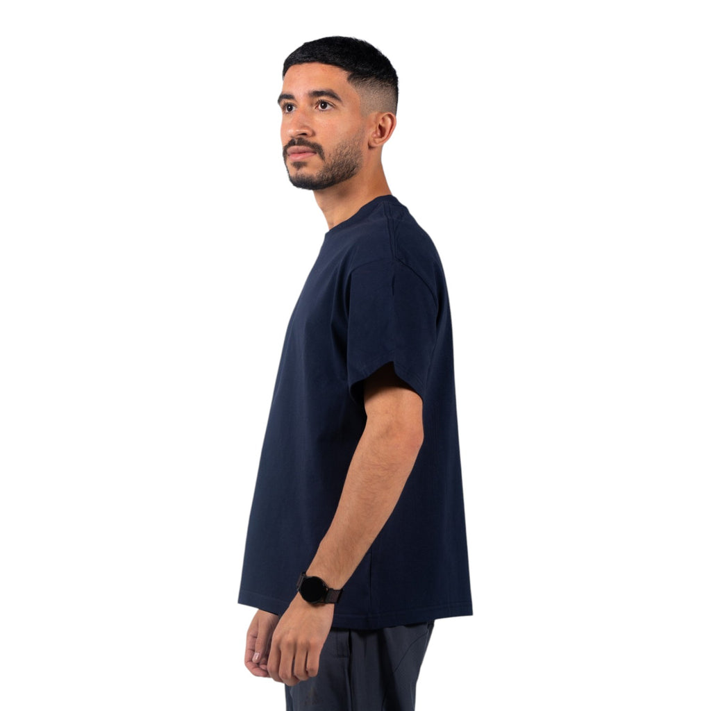 QMbital T-shirt Drop Shoulder Short Sleeve