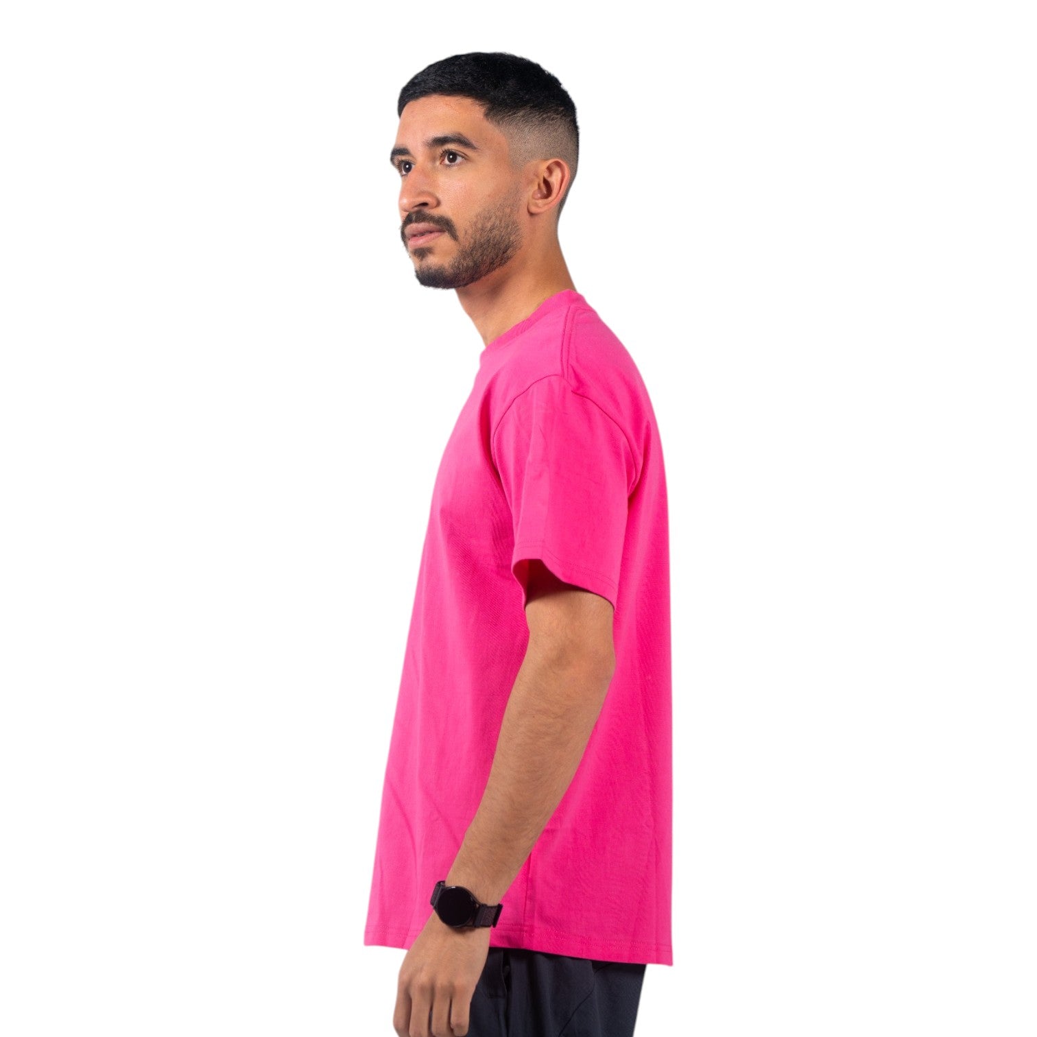 QMbital T-shirt Drop Shoulder Short Sleeve